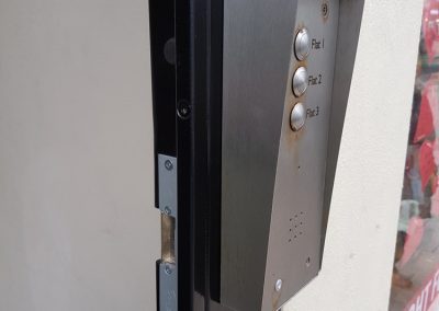 Hinged Bar Security Gate - Access Control Options