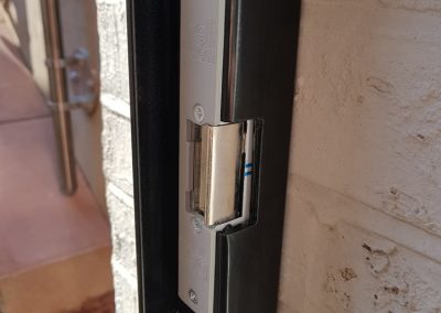 Hinged Bar Security Gate - Electric Locking Options