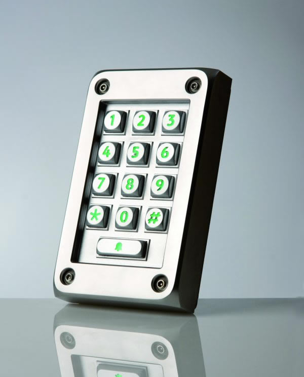 Paxton Vandal  Entry keypad