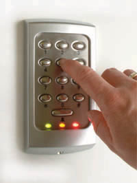 Entry Electronic keypad